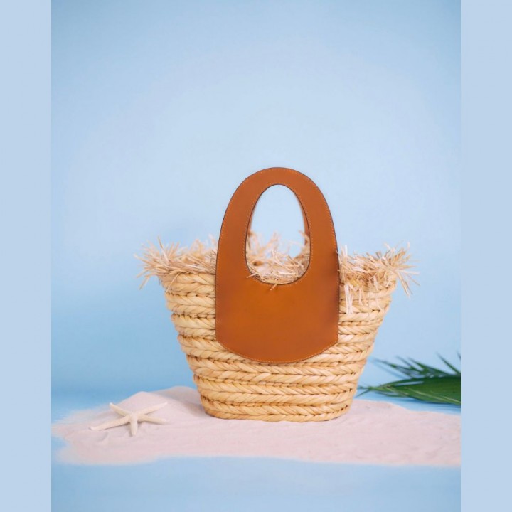 Túi Silas nâu 38x15xH25cm